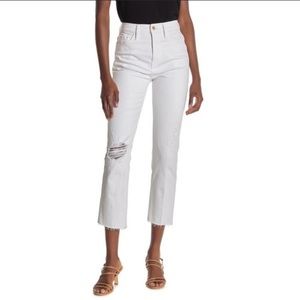 FRAME white denim jeans!!